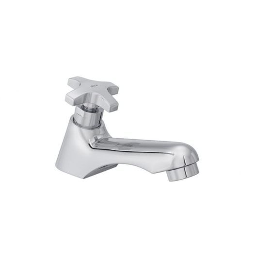 Torneira Para Lavatório De Mesa Max Bica Baixa Cromado Deca - Imagem principal - f2fff290-e549-48b8-a7eb-3421a021e652