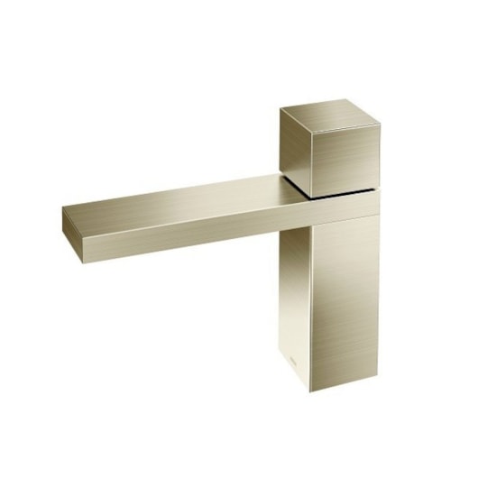 Torneira Para Lavatório De Mesa Mínima Bica Baixa Níquel Escovado Docol - Imagem principal - 08911831-2149-49d5-94ca-8f643210df34