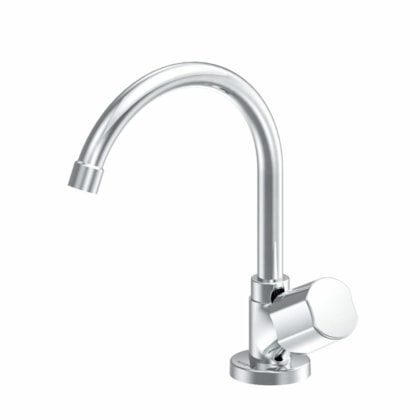 Torneira Para Lavatório De Mesa Nova Petra Cromado Fabrimar DN15