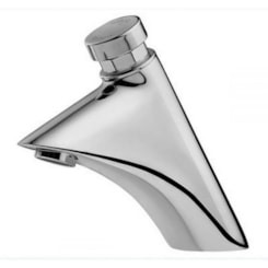 Torneira Para Lavatório De Mesa Pressmatic Noblese Cromada Docol