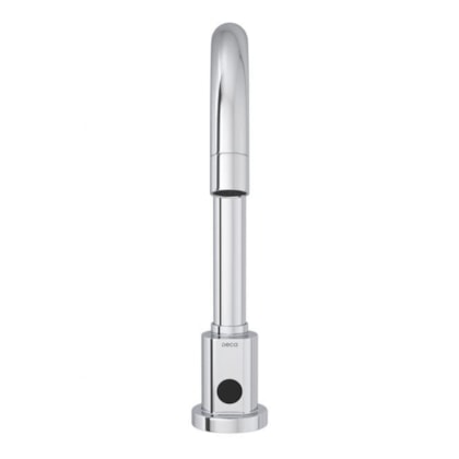 Torneira Para Lavatório De Mesa Redonda Com Sensor Bivolt Decalux Cromado Deca