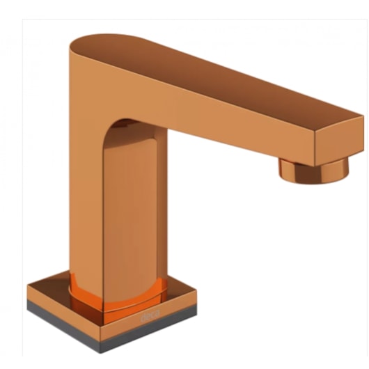 Torneira Para Lavatório De Mesa Sense Bica Baixa Red Gold Deca - Imagem principal - 4eba0865-7f2f-45bf-85f0-425b2d1742b0