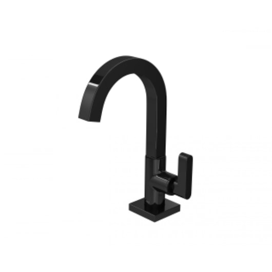 Torneira Para Lavatório De Mesa Soul Bica Alta Black Noir Deca - Imagem principal - dc2c814f-7af7-478c-8765-5287a97776cd