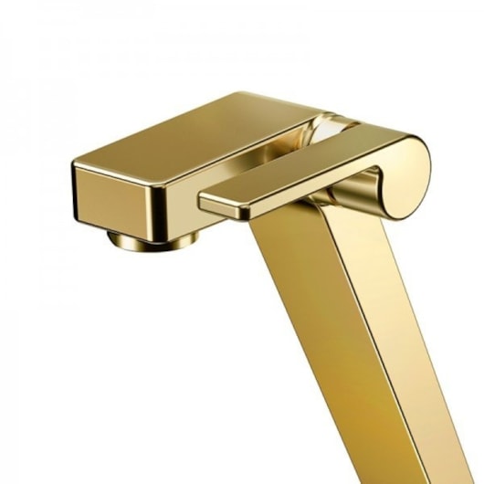 Torneira Para Lavatório De Mesa Stillo Bica Alta Ouro Polido Docol - Imagem principal - ca41f1f5-e57a-4a3b-aafa-0cfdf8dfe693