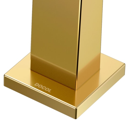 Torneira Para Lavatório De Mesa Stillo Bica Alta Ouro Polido Docol - Imagem principal - 72b5ade3-23d3-4a92-a1b4-e4283bf11ded