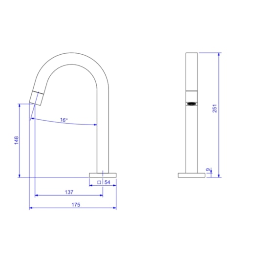 Torneira Para Lavatório De Mesa Tube Deca Cromado  - Imagem principal - e8630fde-ee00-406e-8aba-ef04d003a083