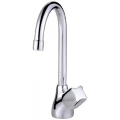 Torneira Para Lavatório De Mesa Tubo Fixo Digital Line Cromado Fabrimar