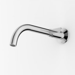 Torneira Para Lavatório De Parede Design Cromado Celite
