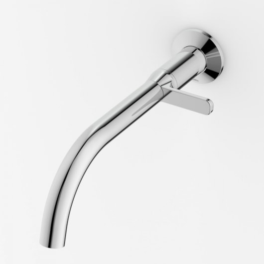 Torneira Para Lavatório De Parede Design Cromado Celite - Imagem principal - 0802ce79-8ea2-475f-9127-ea3e6dbaca0c