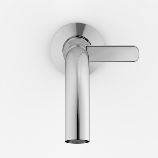 Torneira Para Lavatório De Parede Design Cromado Celite - Imagem principal - a2ad4e8e-aea2-49e6-92db-5e37d0a13732