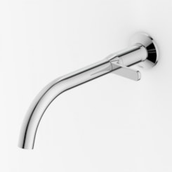 Torneira Para Lavatório De Parede Design Cromado Celite