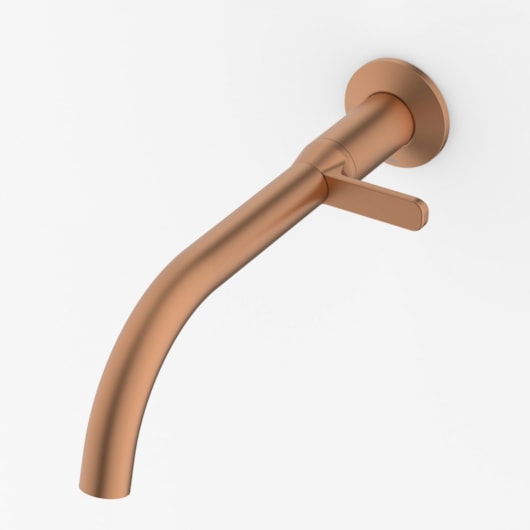 Torneira Para Lavatório De Parede Design Matte Rose Gold Celite - Imagem principal - cba4c5d0-f4a3-4722-a5ad-0a888312994c