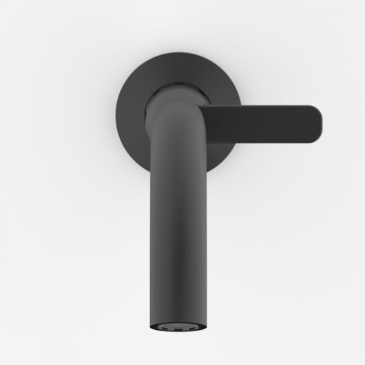 Torneira Para Lavatório De Parede Design Preto Matte Celite - Imagem principal - 3ff6054f-e85f-4bc7-89d0-8a5b9abc3a84