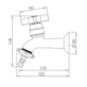 Torneira Para Tanque De Parede Club Cromada 1130 C47 Lorenzetti - 111da5bc-f978-4504-97fc-c4cee8f9c842