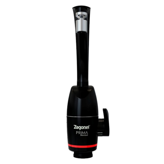 Torneira Prima Touch Eletrônica 5500w 220v Black Zagonel - Imagem principal - 5e262fe5-40b5-42c1-a420-3adaee3c73fb