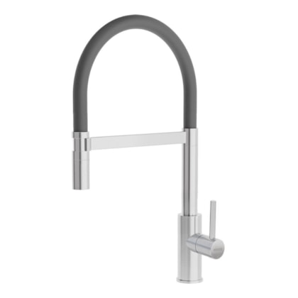 Torneira Versatile Black Para Cozinha Mangueira Flexível Tramontina 43,50x26,20cm