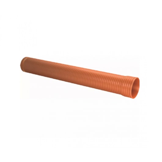 Tubo Coletor Corrugado Com Barra De 6m DN150 Amanco - Imagem principal - b8f737c4-cf2e-455c-9de7-62950f014b88