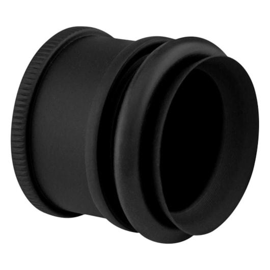 Tubo de Ligação Ajustável Preto Fosco 1968 BK 25cm DN 40 1.1/2 Fani - Imagem principal - 9a735421-3191-4107-a9bf-77f34889b035