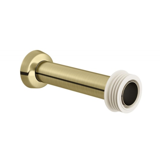 Tubo De Ligação Para Vaso Sanitário 20cm Ouro Escovado Docol - Imagem principal - 1628bf8e-3411-4f7f-b047-b96d581ca513