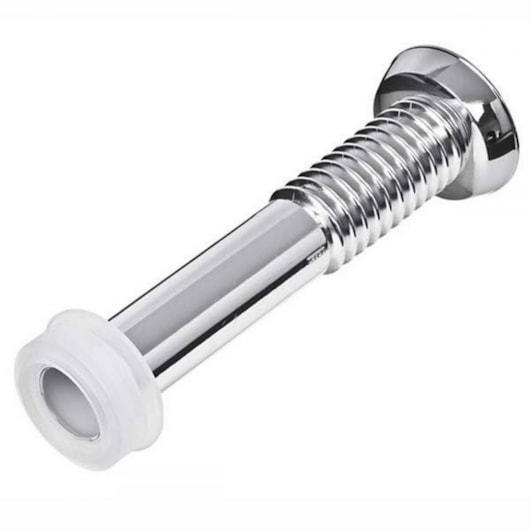 Tubo De Ligação Para Vaso Sanitário Ajustável Cla2 Cromado Astra - Imagem principal - ab03dbf4-83f0-4cf3-9a77-60bf12f2e6f4