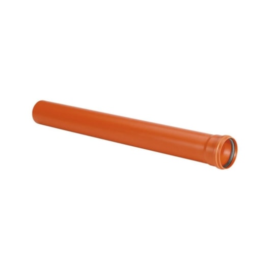 Tubo Para Esgoto Coletor Barra 6m Amanco 40cm - Imagem principal - 60c3c37a-d9dd-4f7d-8a77-c6803ea43b94