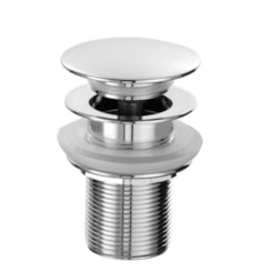 Válvula Click-Clack Com Acionamento Direto 1 1/4 Rb1133 Cromado Rubinettos