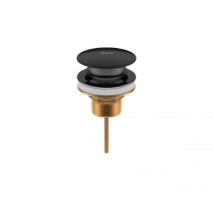 Válvula De Bidê Para Lavatório Com Click Black Noir Deca