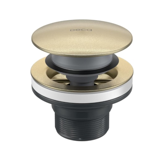 Válvula De Escoamento Click Para Lavatório Summer Gold Deca - Imagem principal - 176b299b-8443-4b39-a6ed-b5bc6b0324d0
