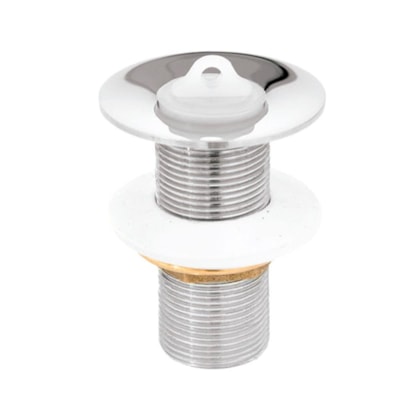 Válvula de Escoamento Lavatório s/Ladrão c/ Arruela Acetal DN25 Romar
