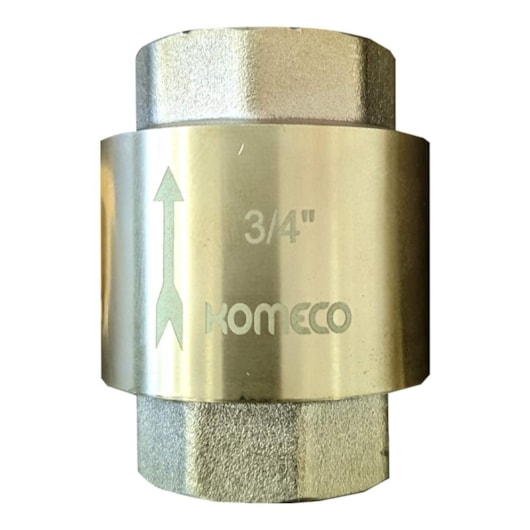 Valvula de Retenção Vertical 3/4 Komeco - Imagem principal - e4cc7785-6cc1-4b58-b27a-fe833863e0f6