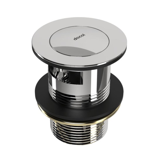 Válvula Escoamento Click Clack 1,1/4 Docol - Imagem principal - 53f08db5-c57c-4e31-85e8-278c537d6334