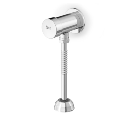 Válvula Mictório Parede Fechamento Automático Cromado Roca - Imagem principal - 03c710e4-646e-4851-90da-640ccdb5eff8