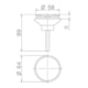 Válvula Oculta De Saída D'agua 7/8 Ônix Docol - 7355d609-b901-4d26-88b1-edfb8b719ebb