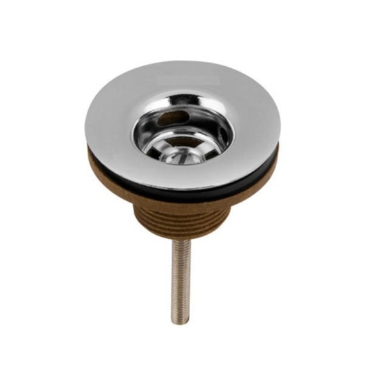 Válvula Para Lavatório 7/8 Universal Com Tampa De Plástico Cromado Celite - Imagem principal - 213e65cd-5792-436a-86fa-7f700eb22226