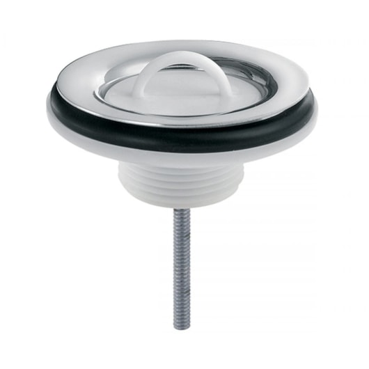 Válvula Para Lavatório Universal Com Tampa Plástica Cromada Docol - Imagem principal - c718f217-5a38-4897-918c-abf3171d4d5d