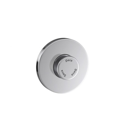 Válvula Para Mictório Embutida Com Fechamento Automático Decamatic Eco Cromado Deca