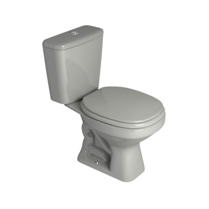 Vaso Para Caixa Acoplada Aspen Cinza 87 P750 Deca