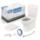 Vaso Sanitário Com Caixa Acoplada Acessórios De Instalação E Assento Termofixo Nexo Beige Roca - fda90e29-cf16-4d4d-8e97-3e9c79d8bb27