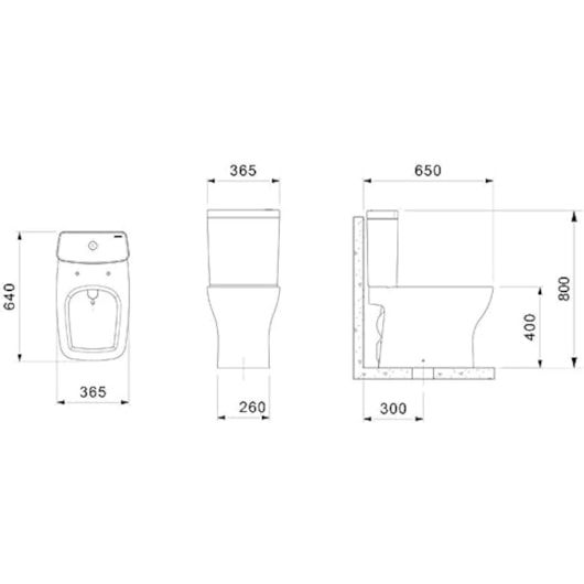 Vaso Sanitário Com Caixa Acoplada E Acessórios De Instalaçao Assento Termofixo Boss Branco Incepa - Imagem principal - e8094be4-c50b-463e-970d-35d66ce814cc