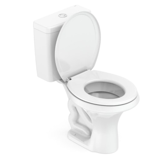 Vaso Sanitário Com Caixa Acoplada E Componentes De Instalação Zip Branco Incepa 3/6L - Imagem principal - 12d7bf33-f399-4291-a419-614aa01e6d57