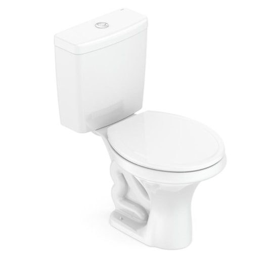 Vaso Sanitário Com Caixa Acoplada E Componentes De Instalação Zip Branco Incepa 3/6L - Imagem principal - f01d5214-22bd-4dab-8bc2-1766d90af33a