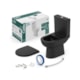 Vaso Sanitário Com Caixa Acoplada E Itens De Instalaçao Assento Termofixo Smart Mate Black Celite - 1a082108-eb9f-4889-a391-18148e8fdc3c