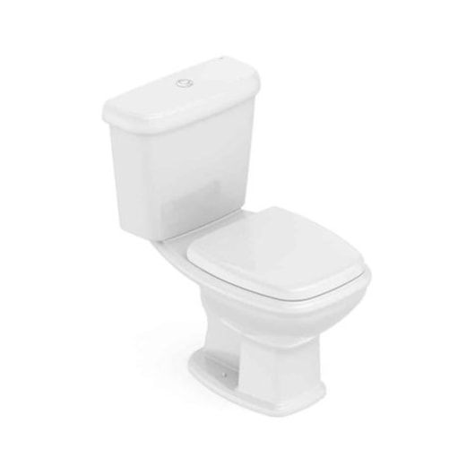 Vaso Sanitário Com Caixa Acoplada E Itens De Instalaçao Fit Plus Cinza Prata Celite - Imagem principal - bea3dab6-19d6-41e6-8496-3cd1e78dad2e