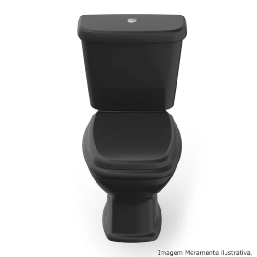 Vaso Sanitário Com Caixa Acoplada E Itens De Instalaçao Fit Plus Preto Celite - Imagem principal - 9c4bb677-2c32-4716-9bf6-09a23b57e1f2