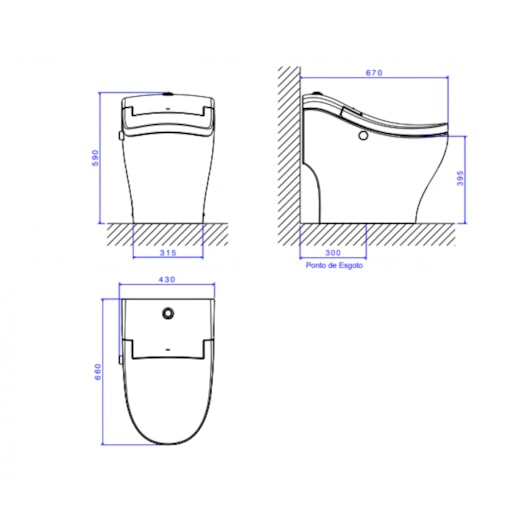 Vaso Sanitário Com Caixa Integrada Single Extreme Branco 220V Deca - Imagem principal - 77dc4241-e8f6-469b-bc28-3ed9a99d8d86