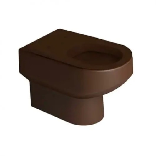 Vaso Sanitário Convencional Carrara Marrom Fosco P.60.22 Deca - Imagem principal - c391705b-f309-49dd-9c00-06e6f1245e0d