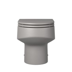 Vaso Sanitário Convencional Carrara Soft Antracite Deca