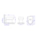 Vaso Sanitário Convencional Carrara Soft Antracite Deca - 79c8e557-4fdc-4c93-8258-540d31f239a5
