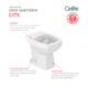 Vaso Sanitário Convencional City Branco Celite - 85ba5ec0-71e1-4dbb-a1bd-bdb9166ab978