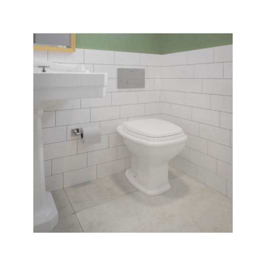 Vaso Sanitário Convencional Com Acessórios De Instalaçao Fit Plus Branco Celite - Imagem principal - 996d6f74-25e7-4e25-97d3-ca308e82a818